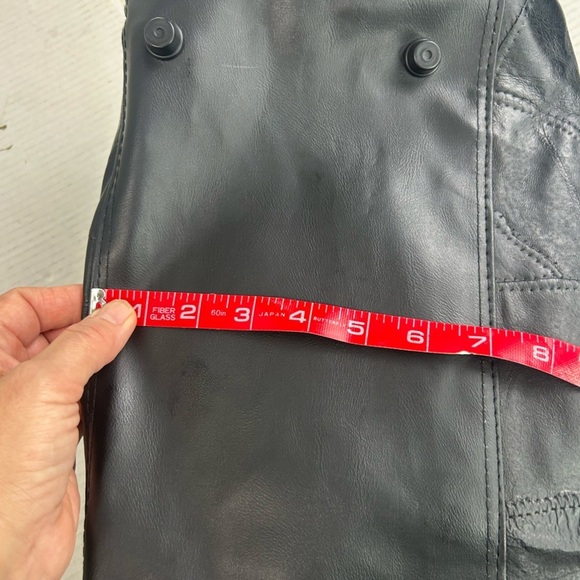 Bon Jovi 80's VIP Black Leather Duffle Overnight Travel Bag Rock N Roll Vintage - Picture 10 of 12